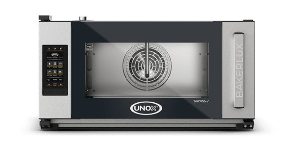 UNOX BAKERLUX SHOP.Pro MASTER Professioneller Konvektomat mit Wasserdampf Elena.Matic 3 Einschübe 600x400 Elektrisch Türöffnung rechts, XEFR-03EU-EMRV