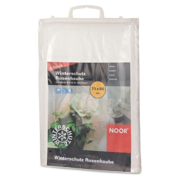 NOOR Winterschutz Rosenhaube 75 x 80cm weiß, VE: 2 Stück, 011150ROSEN