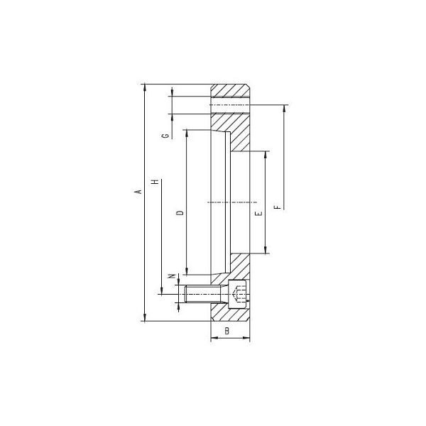 BISON Flansch 8217-200-6, 358217012000