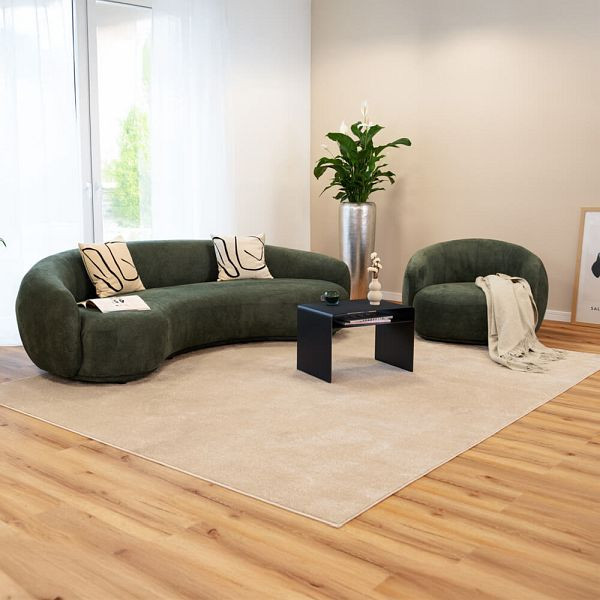 HOME DELUXE Lounge Set CASARA, Webstoff Dunkelgrün, 72095