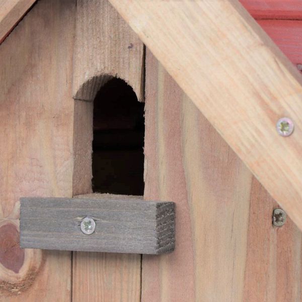 SIENA GARDEN Vogelhaus Max mit Ständer Maße 25x27x33 cm Kiefer FSC 100