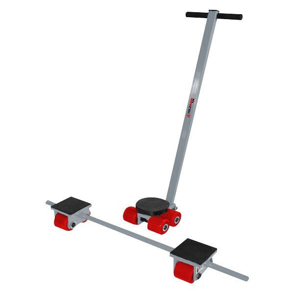 Holzmann Schwerlastrollen Fahrwerk, max. Beladung (Fahrwerk mit Drehteller): 4t, SLRF4