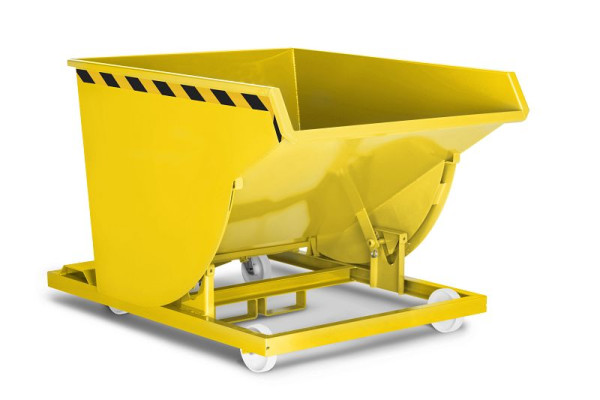 RR Industrietechnik Selbstkipper Typ RSK-100, RAL 1023 verkehrsgelb, 1,0 cbm, 120100339