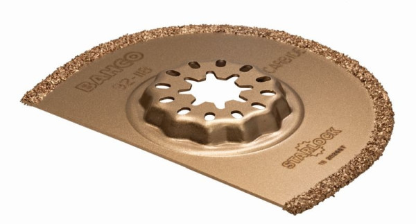 Bahco Hartmetall-bestreutes Segmentsägeblatt für Multifunktionswerkzeuge zum Sägen von Schlitzen und Entfernen von Fugen 75 mm, 92-118-1P
