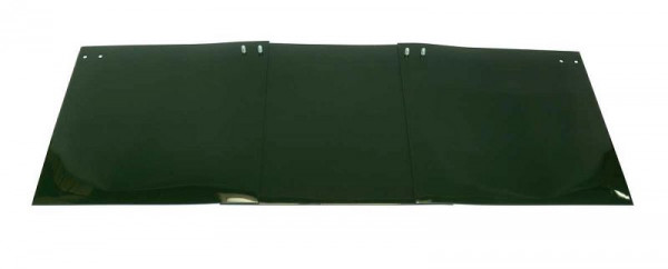 SINOtec TransTac Lamellen mit Lochung für Schwingschellen, eurogrün, 300 x 3 mm, 33% Überlappung, 10001475