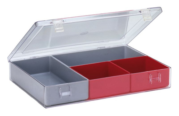 LA-KA-PE Sortimentskasten 4.10, Inhalt: 2 Stück 198x99x40 / 2 Stück 99x99x40, VE: 10 Stück, 12090 01 10