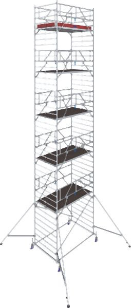 Krause Stabilo Fahrgerüst S50 Feldlänge: 2,50m, Arbeitshöhe: 12,40m, 782106
