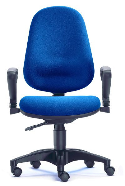 SITWELL LADY CHAIR, blau, Bürostuhl ohne Armlehnen, SY-69.100-M-80-106-00-44-10