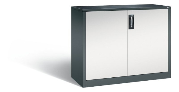 C+P Werkzeugschrank Acurado, H1000xB1200xT500mm, Farbe: Anthrazitgrau / Lichtgrau, Muldengriff, 8831-000 S10314