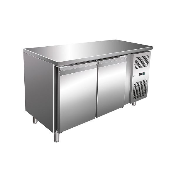 A&S Polarny Tiefkühltisch mit eingebauter Kühlung -18° / -22°, B x T x H 1.360 x 700 x 860 mm, TKT-VIP-2