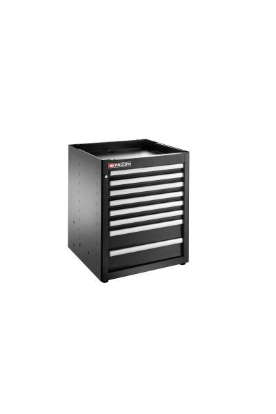 Facom JLS3 EINZELUNTERSCHRANK 8 SCHUBLADEN SCHWARZ, JLS3-MBS8TBS
