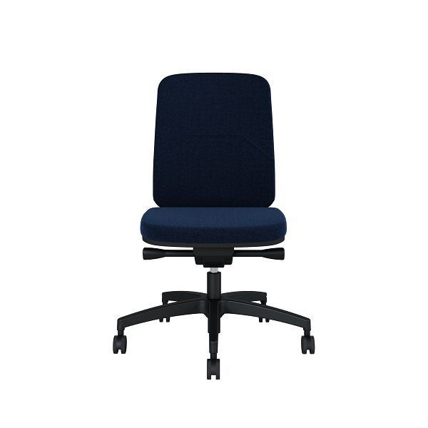 Bisley Bürodrehstuhl Bali, Gepolsterte Rückenlehne Kunststofffußkreuz, TN9618 lava blue, BALIKGTN9618