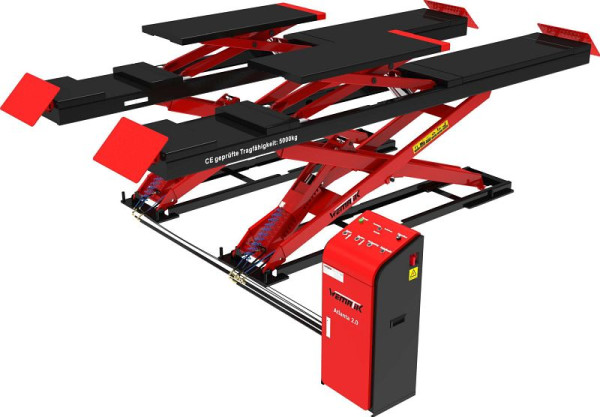 Wematik Profi Unterflur Scherenhebebühne Atlanta 2.0 5 Tonnen 5 m, WHM41-5 (380V)