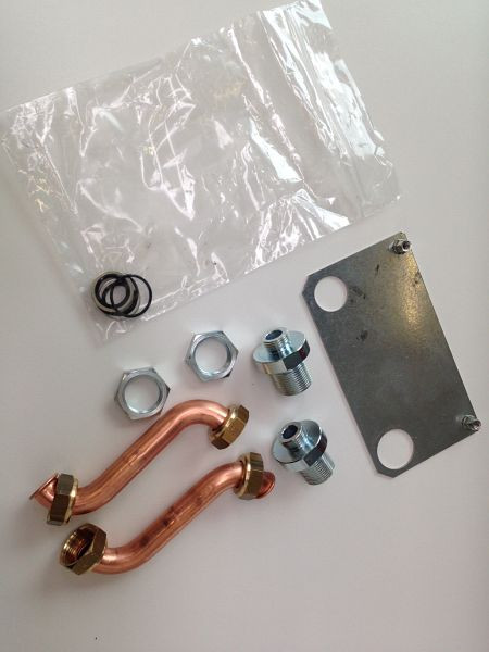 ELMAG Filter-Anschluss-Set für MDX 400-1800, für 'neue' MARK-Filter-Serie G/C/V(ohne Filter) - AG 1/2', 12290