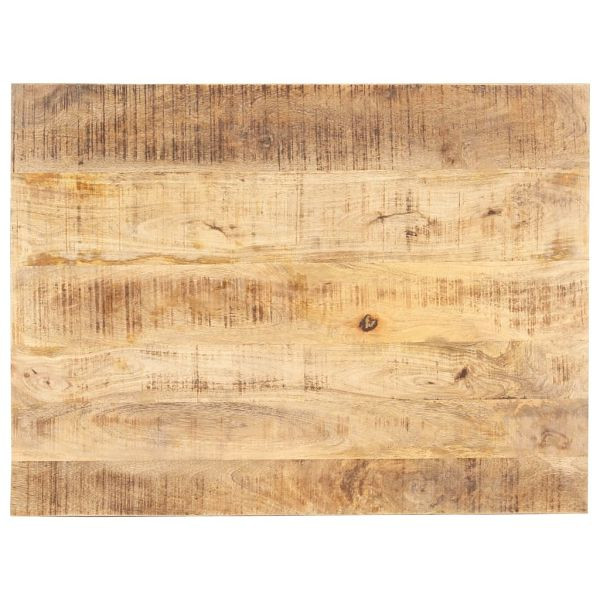 vidaXL Tischplatte Massivholz Mango 15-16 mm 80x60 cm, 286011