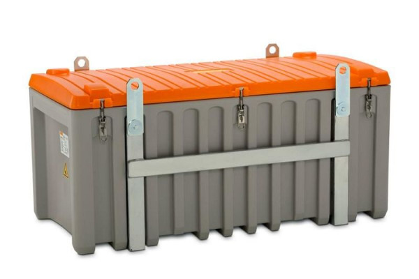 Cemo CEMbox 750 l, kranbar, grau/orange, 10337, 4052886328439