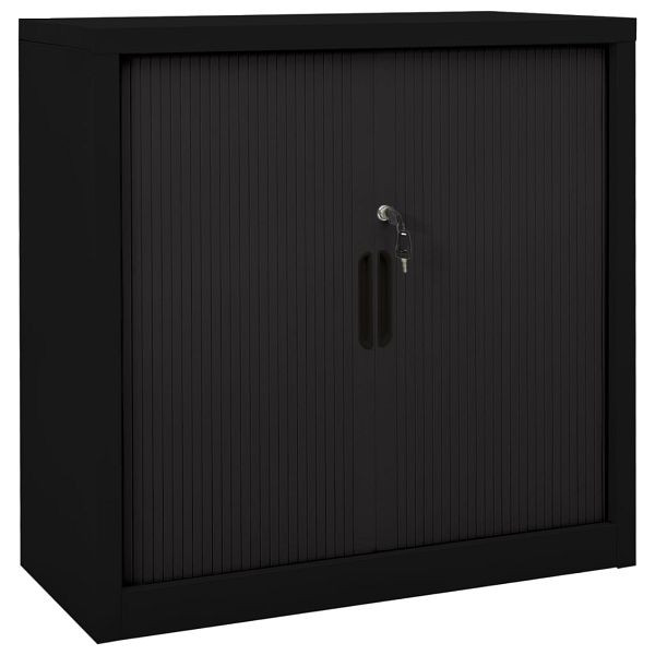 vidaXL Schiebetürenschrank Stahl 90x40x90 cm Stahl, 336431