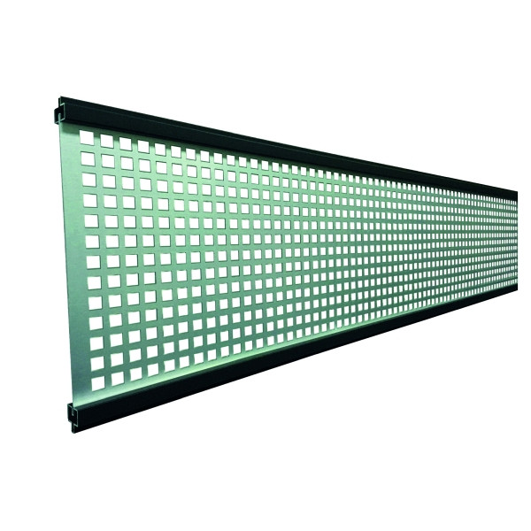 T&J GOTLAND-Serie WPC-Steckzaunsystem, Gitterfüllung 1,5 x 206 x 1793 mm, ANTHRAZIT, 44853