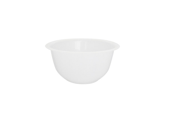 Schneider Schüssel, Inhalt 2,5 l, Polyethylen, natur-weiß, Durchmesser 240 mm, 290010