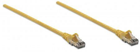 INTELLINET Netzwerkkabel, Cat6, U/UTP, CCA, RJ45-Stecker/RJ45-Stecker, 10,0 m, gelb, 343787