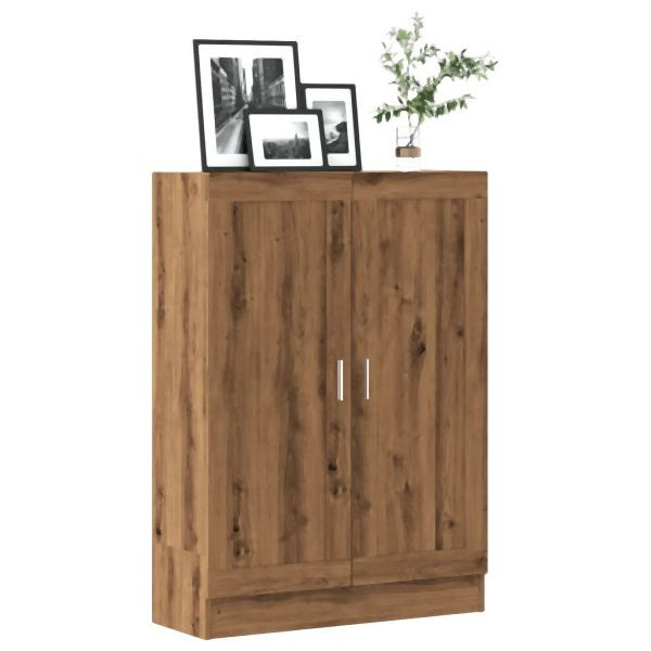 vidaXL Bücherschrank Artisan-Eiche 82,5x30,5x115 cm Holzwerkstoff, 856149