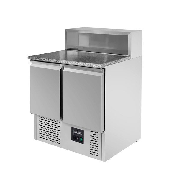 Vaiotec EASYLINE Pizza-Saladette 700 / 2-fach - mit 2 Türen, 90x70x107,5 cm, 10021