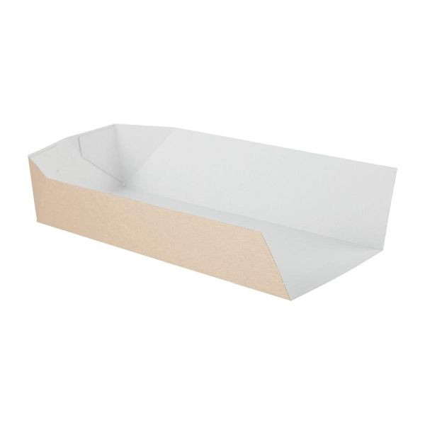 Colpac Kompostierbare Baguetteschachtel mit offener Seite 25cm, VE: 500 Stück, CK937