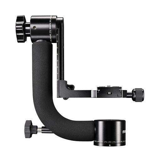 Mantona Gimbal Stativkopf TKII, Produktfarbe: Schwarz, 1020365, 4250234503655