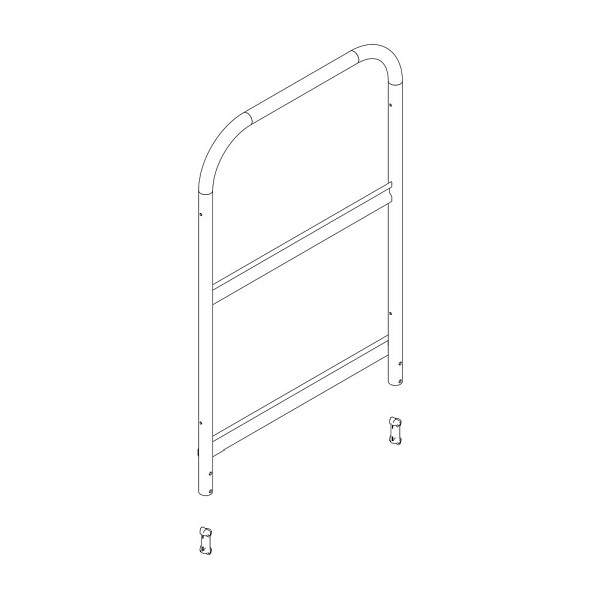Munk Günzburger Steigtechnik Seitengeländer inkl. Montagesatz, 800007
