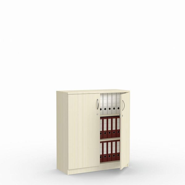 Deskin Flügeltürenschrank MULTI M, Ahorndekor, B 1000 x H 1145 x T 420 mm, 273398