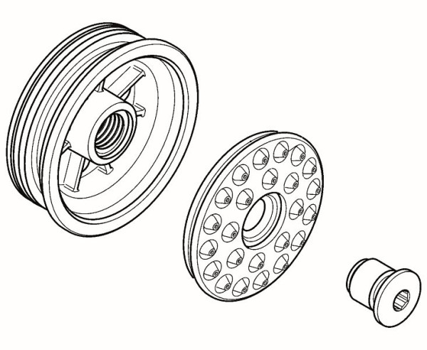 KWC Strahlboden, Aquajet, Kunststoff, 2000104791, 7612982011788