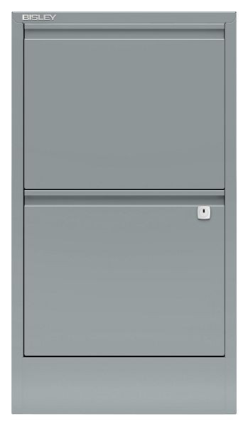 Bisley Home Filer, 2 Hängeregistraturschubladen, silber, HF2355