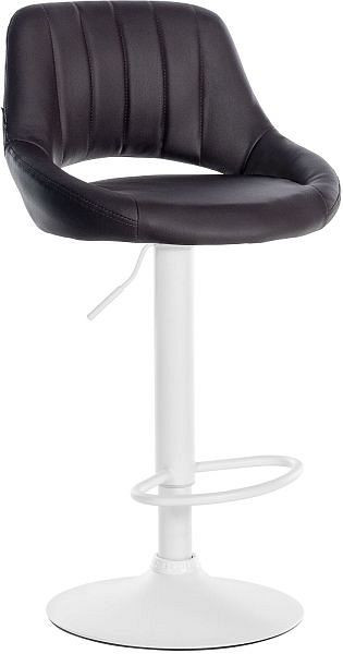 CLP Barhocker Milet Kunstleder weiß, braun, 322424