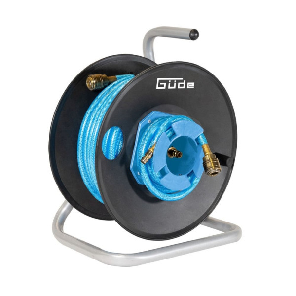 Güde Druckluftschlauchtrommel, 20 m Schlauchlänge, PVC, 02884