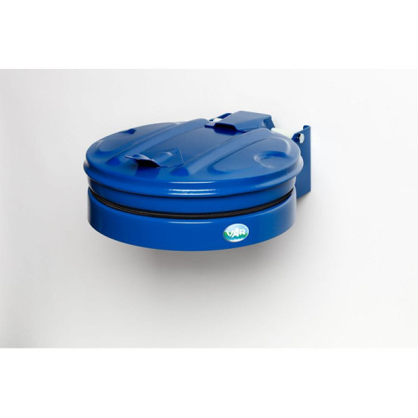 STEIN HGS Müllsackhalter zur Wandbefestigung, Enzianblau (RAL 5010), Enzianblau (RAL 5010), Müllsackhalter zur Wandbefestigung, 82027.0006
