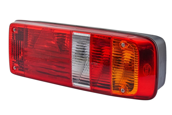 HELLA Heckleuchte, EasyConn I, Glühlampe, 24V, Anbau/geschraubt, Farbe: mehrfarbig, Stecker: EasyConn 1 x 7, Stecker: Male, rechts, 2VP 340 930-001