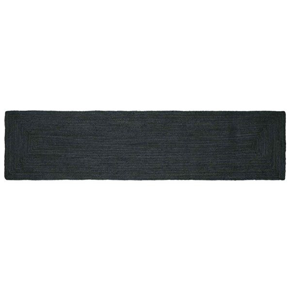 vidaXL Bereichsteppiche Rechtwinklig Dunkelgrau 60 x 250 cm Jute, 42010426