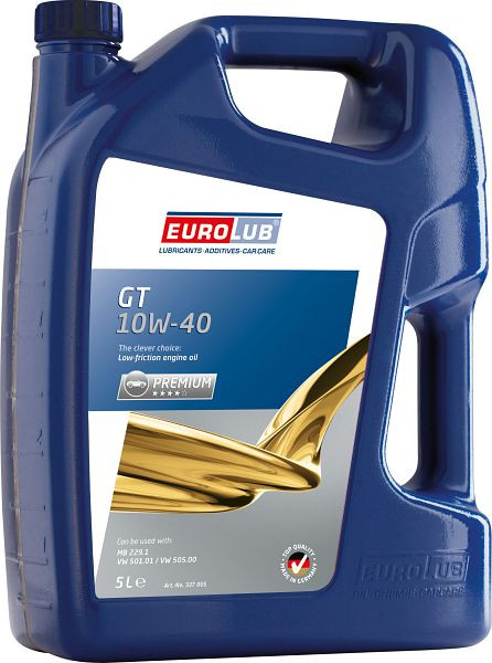 Eurolub GT SAE 10W-40 Motoröl, VE: 5 L, 337005