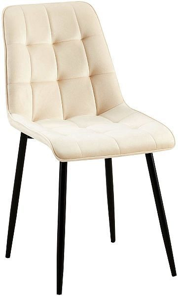 CLP Esszimmerstuhl Gifford Samt, creme, 324688, 4255716330064