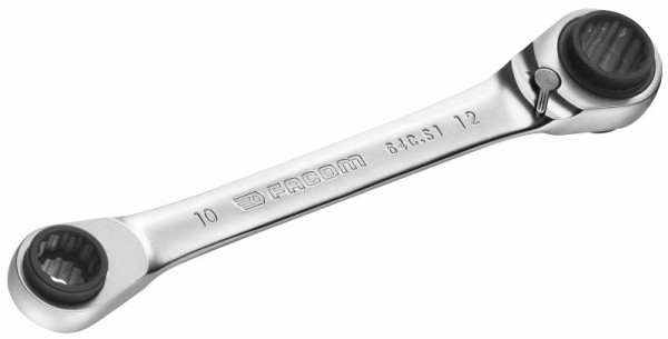 Facom Knarrenringschlüssel gerade variabel, 64C.S2