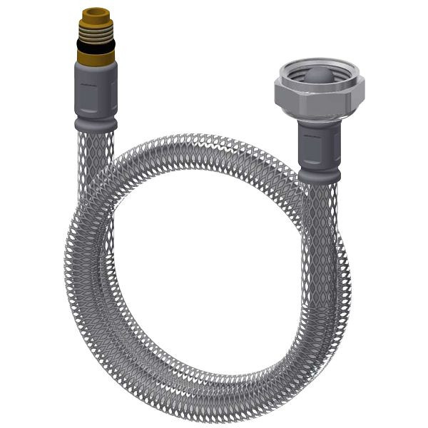 KWC Schlauch, F5, G3/8 x M8x1, 520 mm, DN6, Rückflussverhinderer, gerade, 2030041321
