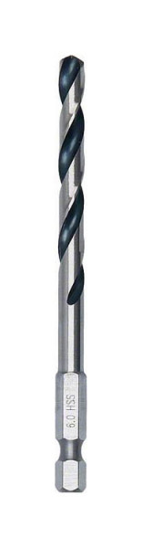 Bosch HSS-Spiralbohrer PointTeQ mit Sechskantschaft 6,0 x 57 x 98 mm, VE: 5 Stück, 2608577528