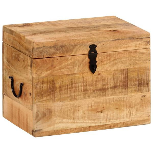 vidaXL Aufbewahrungsbox 39x28x31 cm Massivholz Mango, 338483