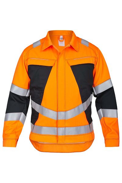 ROFA Jacke 2350, Größe 24, Farbe 372-leuchtorange-anthrazit, 6652350-372-24