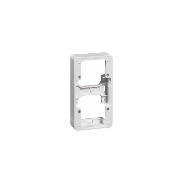 PEHA Gehäuse AP 2f Kunststoff weiß STANDARD glänzend Aufputz-Gehäuse IP20 D80.692.02, 118010