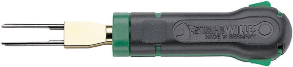 STAHLWILLE Entriegelungswerkzeug KABELEX Nr.1559N für Kontaktmaß-Durchmesser 9,5 mm flach, 74620009
