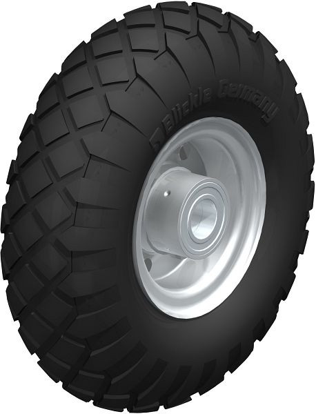 Blickle P 267/25-75K Rad, Luftreifen, Schwarz, 254789