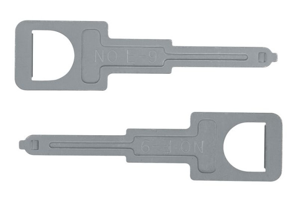 KS Tools Radio-Entriegelungswerkzeug Clarion, 2-teilig, 500.1385