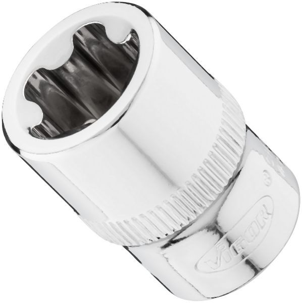 VIGOR Steckschlüsseleinsatz, 3/8″, EPR Profil, SW E16+, V7920-EPR16