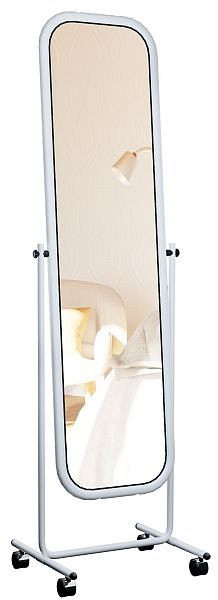CLP Standspiegel Medusa Eckig, weiß, 317223, 4251756446031